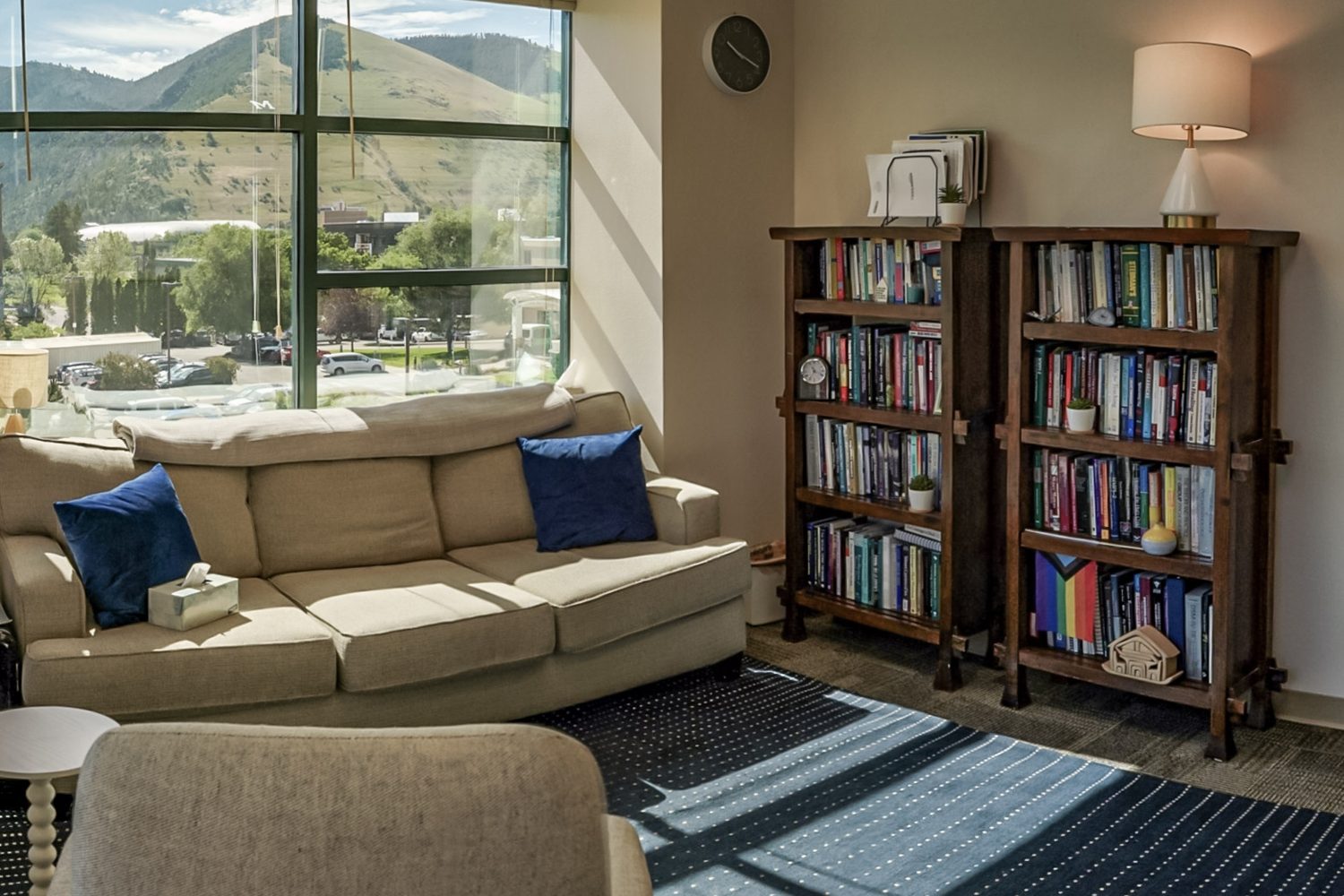 Raurie Birch's therapy office in Missoula, Montana